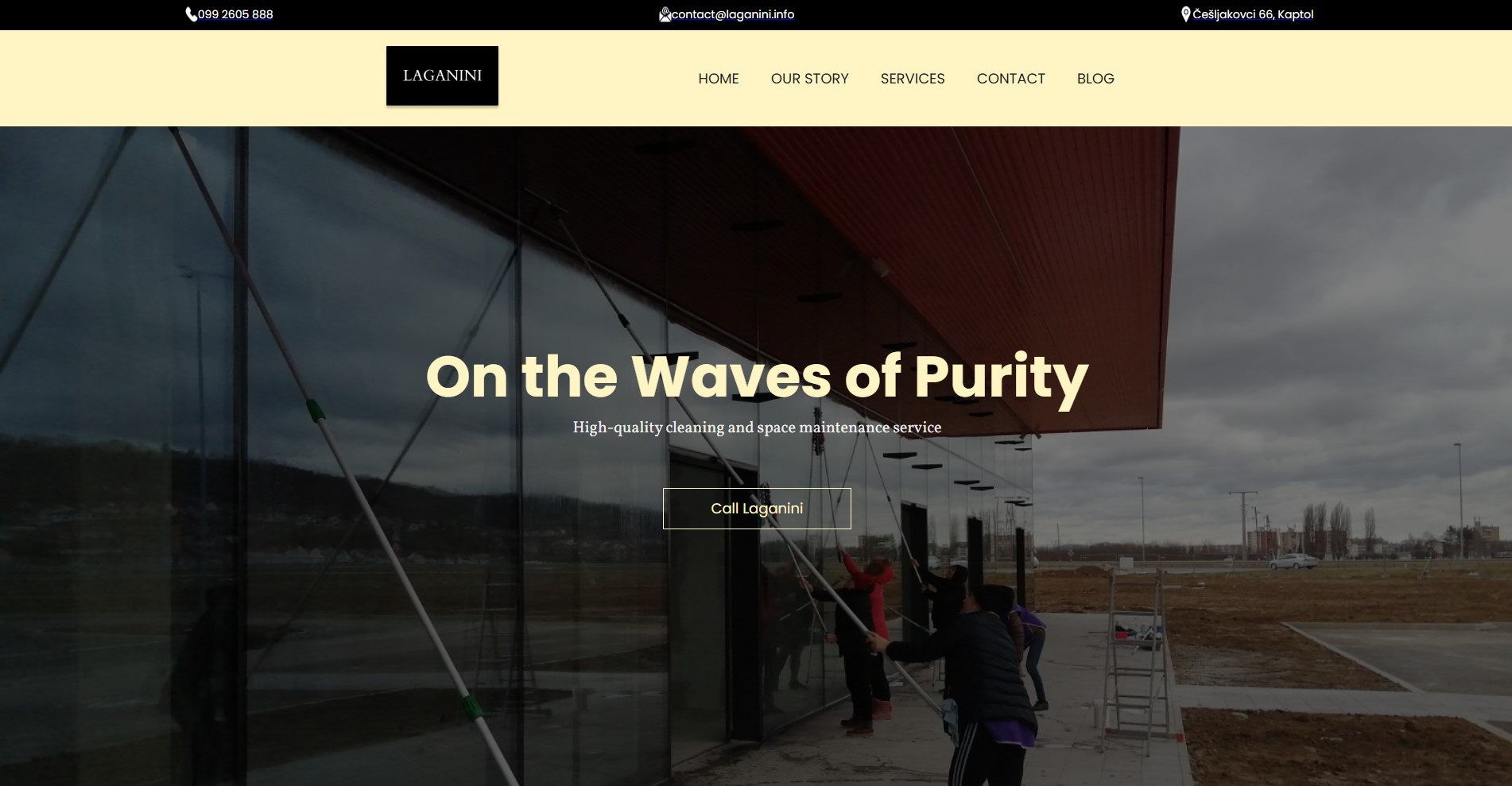 Cleaning Services Website